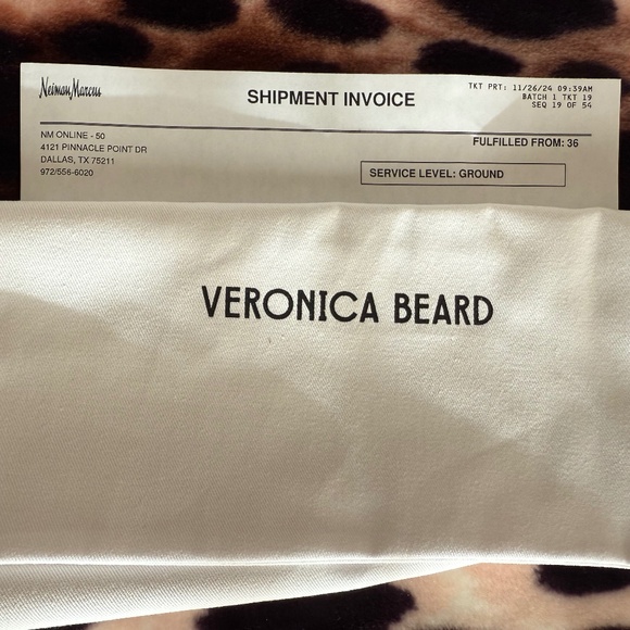 Veronica Beard - Penny Leather Loafer Caramel Lily Size 6 M - New with Box - Picture 6 of 8